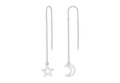 Серебряные cерьги классические