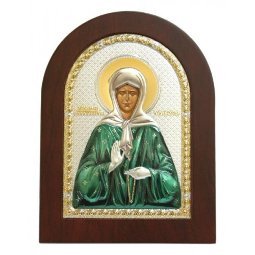 Икона Синтетический камень Большая св.Матрона Московская