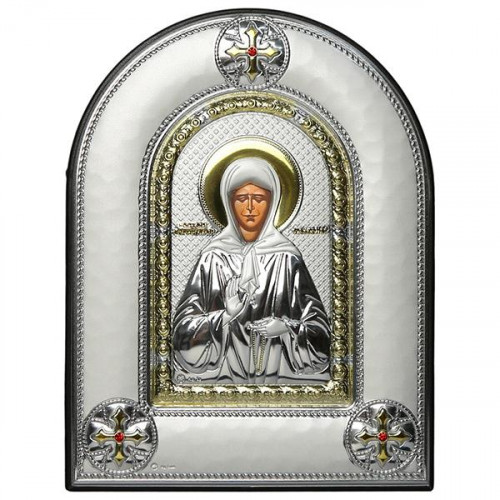 Икона Синтетический камень Средняя св.Матрона Московская