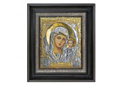 Икона Синтетический камень Средняя БМ Казанская