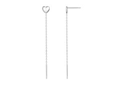 Серебряные cерьги пусеты (гвоздики)