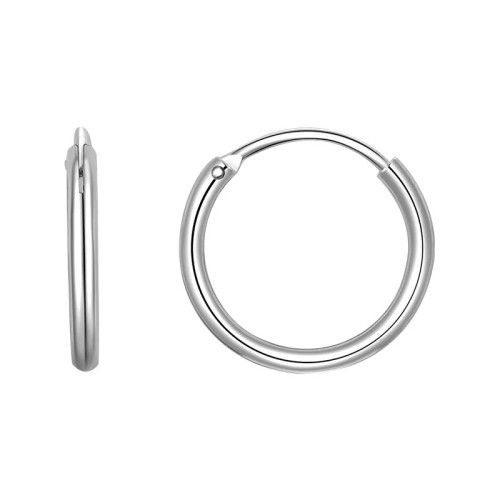 Серебряные cерьги конго