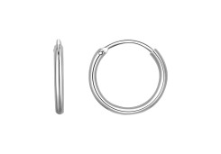 Серебряные cерьги конго