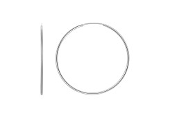 Серебряные cерьги конго