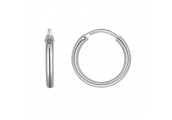 Серебряные cерьги конго