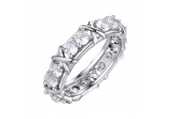 Серебряное кольцо с фианитом