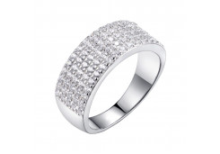 Серебряное кольцо с фианитом