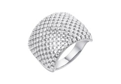 Серебряное кольцо с фианитом