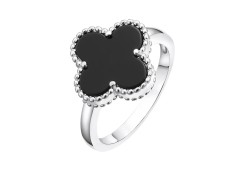 Серебряное кольцо с агатом