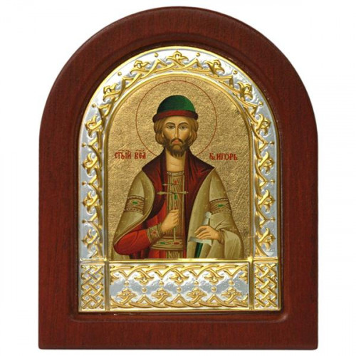 Икона Синтетический камень Малая св Князь Игорь
