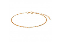 Браслет на ногу из золота 