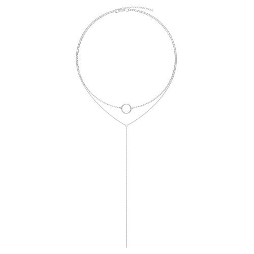 Серебряное колье 