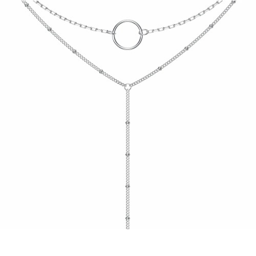 Серебряное колье 