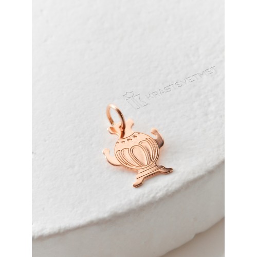 Золотая подвеска 