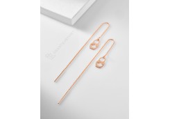 Золотые cерьги классические