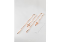 Золотые cерьги классические