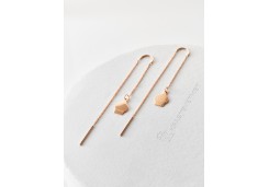 Золотые cерьги классические