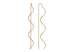 Золотые cерьги классические