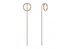 Золотые cерьги классические