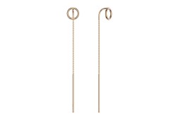 Золотые cерьги классические