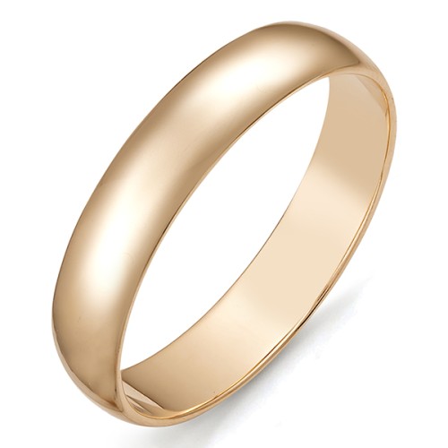 Золотое обручальное кольцо 