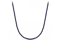 Бусы из серебра со шпинелью