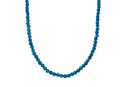 Бусы из серебра со шпинелью