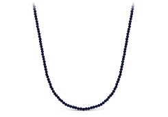 Бусы из серебра со шпинелью