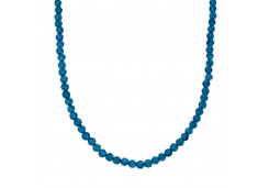 Бусы из серебра со шпинелью