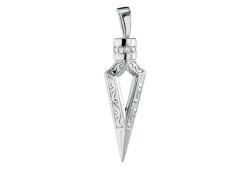 Серебряная подвеска с фианитом