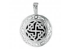 Серебряная подвеска с агатом