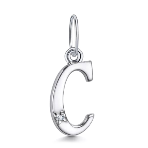 Серебряная подвеска с фианитом