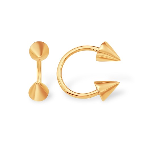 Серьга д/пирсинга из золота 