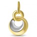 Подвеска из желтого золота 