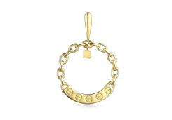 Подвеска из желтого золота 