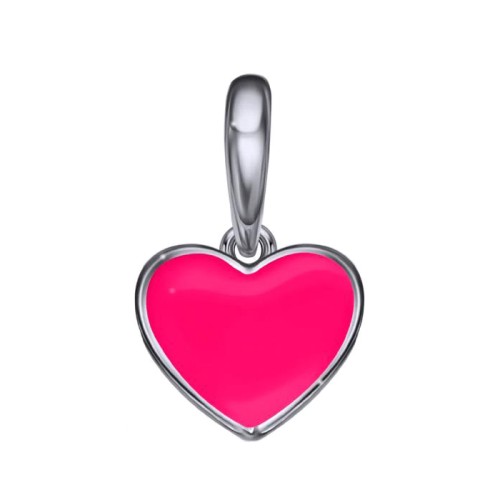 Серебряная подвеска с эмалью