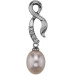 Серебряная подвеска с жемчугом