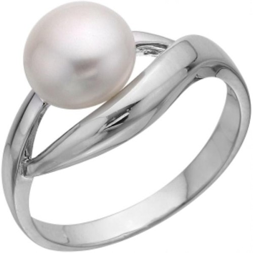 Серебряное кольцо с жемчугом