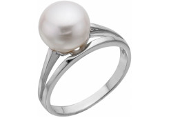 Серебряное кольцо с жемчугом