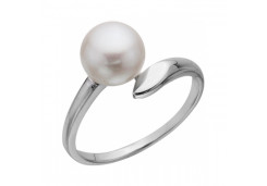 Серебряное кольцо с жемчугом