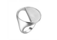 Серебряное кольцо с перламутром