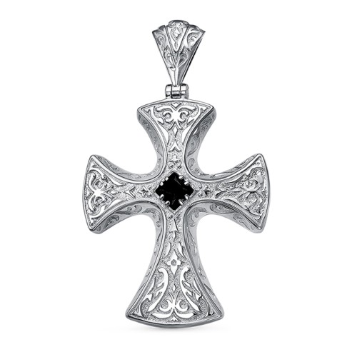 Серебряная подвеска с фианитом