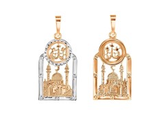 Золотая подвеска 