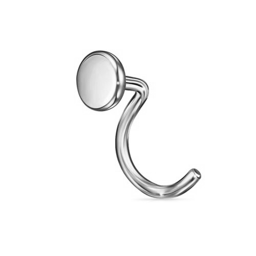 Серьга д/пирсинга из серебра 