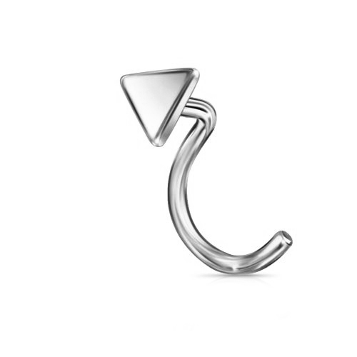 Серьга д/пирсинга из серебра 