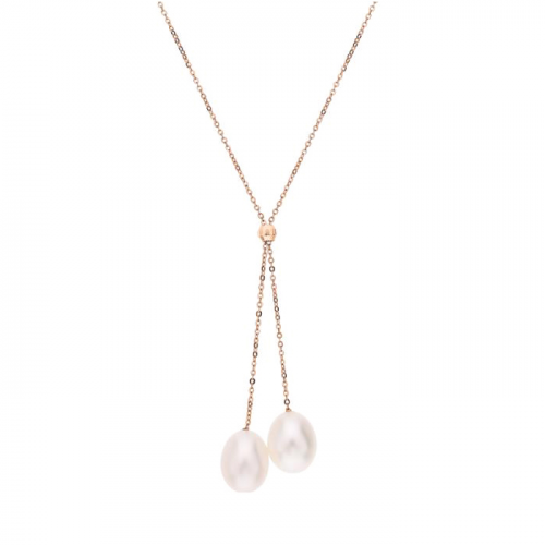 Золотое колье с жемчугом