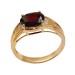 Золотое кольцо с гранатом