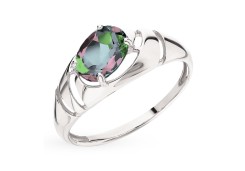 Серебряное кольцо с кварцем