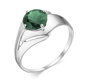 Серебряное кольцо с турмалином