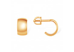 Золотые cерьги пусеты (гвоздики)
